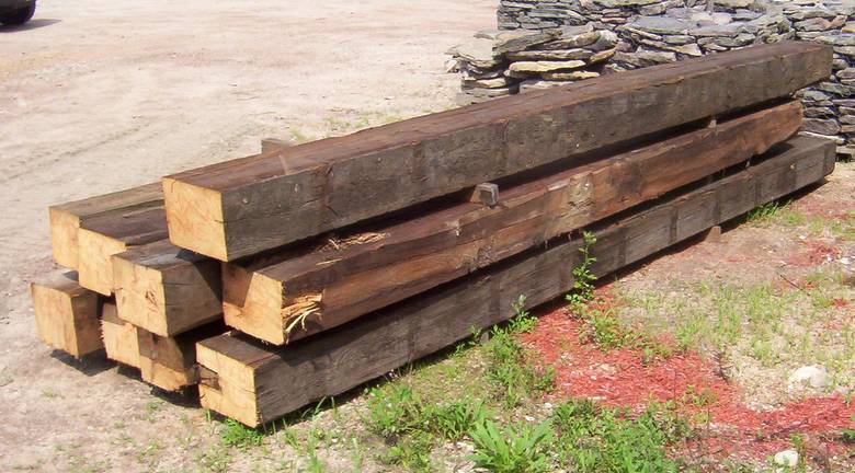 9x12 Weathered Timbers